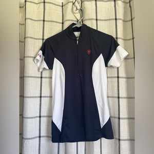 1/4 zip riding shirt